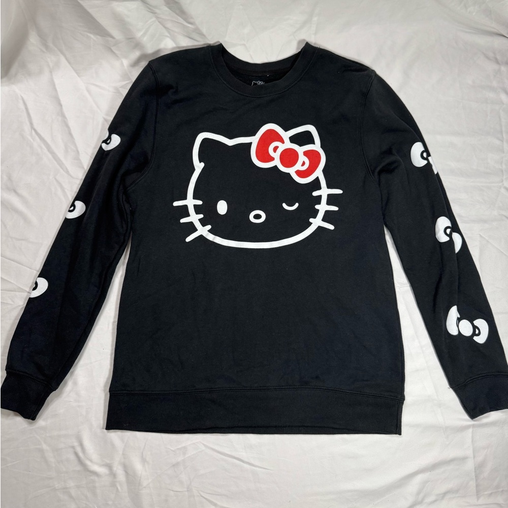 Bioworld Black Hello Kitty Kids Sweatshirt